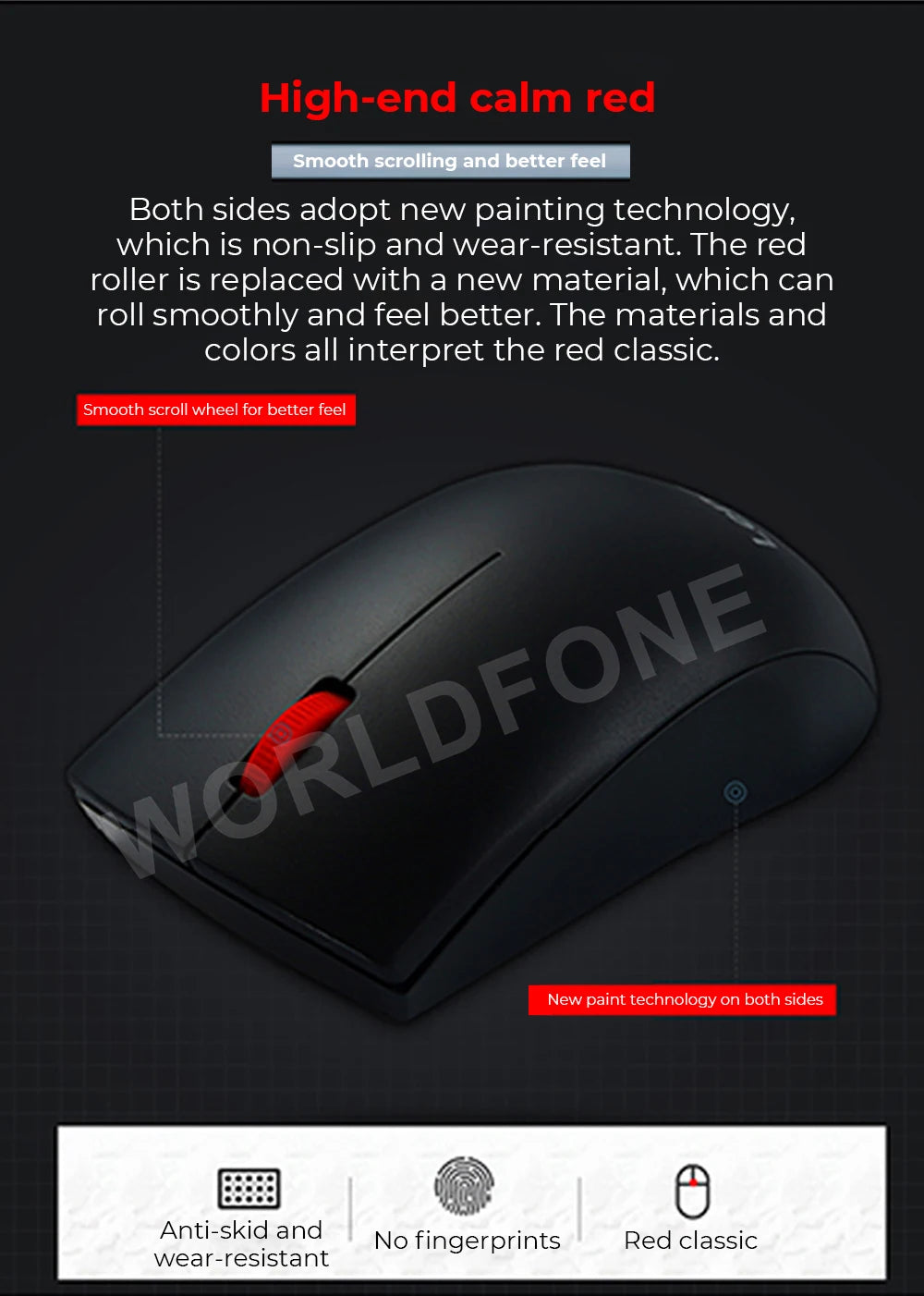Lenovo M120Pro Wireless Mouse Ergonomic Sensor USB Receiving Gaming Office Mouse 1000PDI MacBook Laptop Universal Accessories