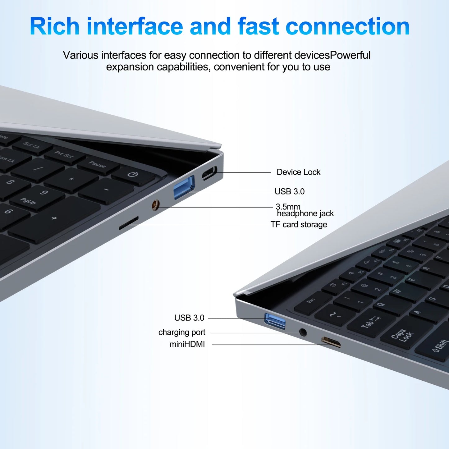 15.6 inch Intel Core i7 6500U Windows 11 Pro Laptop Computer 16GB DDR4 512GB 1TB SSD Portable Notebook PC Gamer Gaming Laptops