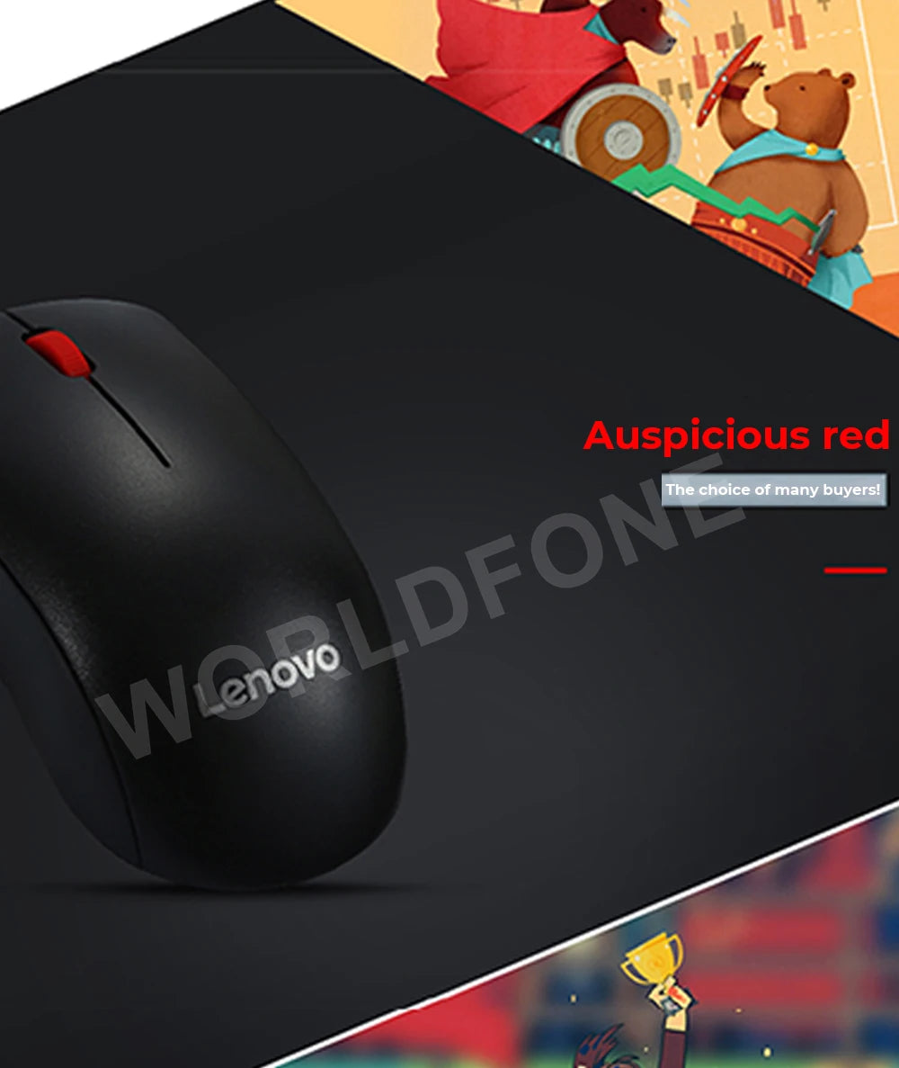 Lenovo M120Pro Wireless Mouse Ergonomic Sensor USB Receiving Gaming Office Mouse 1000PDI MacBook Laptop Universal Accessories