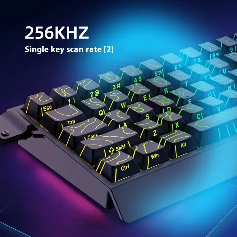 IROK Carotmas Mercury68 Magnetic Switch Gaming Keyboards RT0.004mm 68keys 8K Low Delay Custom Wired Mechanical Keyboard PC Gifts