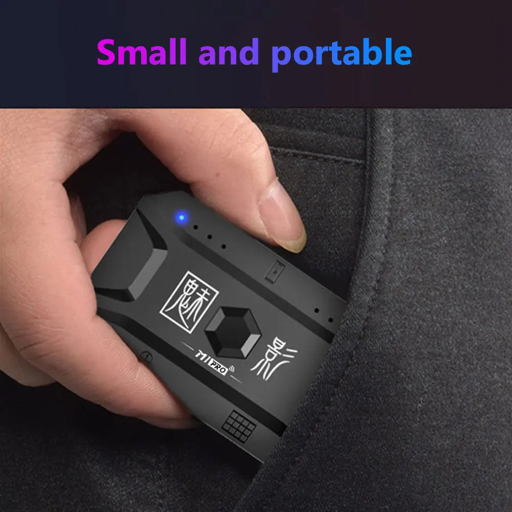 M1 Pro Keyboard Mouse Converter Portable Mobile Game Keyboard and Mouse Adapter BT5.0 Support for Tablet/Laptop/Mobile