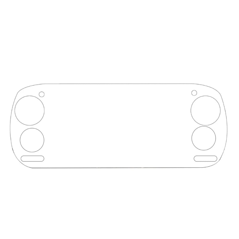 Large Capacity Storage Box Clear Tempered Film for Retroid Pocket 5 Gaming Console Pouch Carrying Bag Shockproof Protective Case