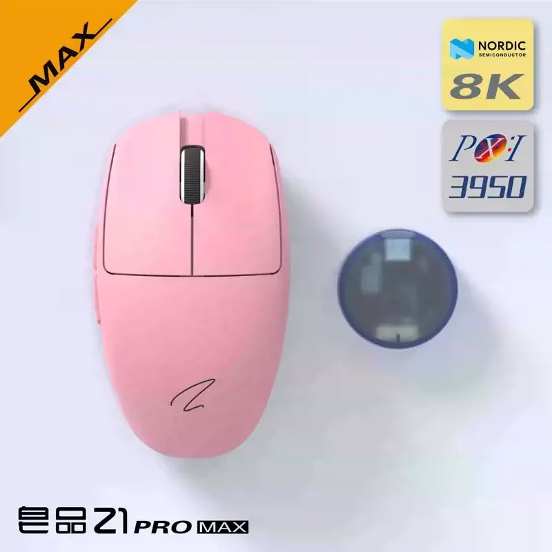 Zaopin ZPW Z1 pro Esports Gaming Mouse Lightweight 2.4g Wireless Three-Mode Paw3395/3950 Low Latency Computer Peripheral Gift