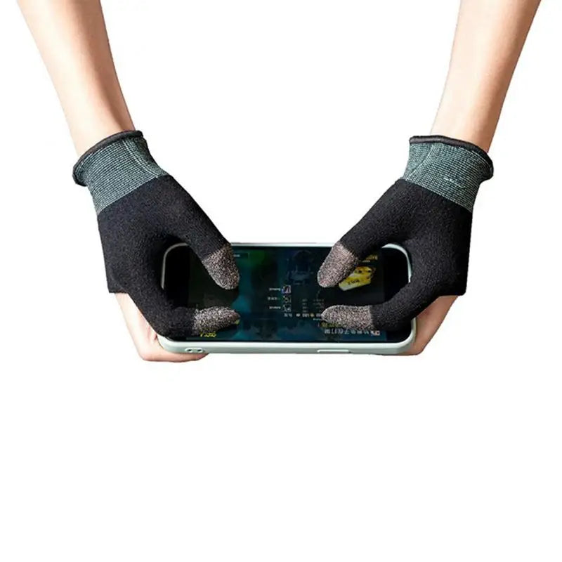 Gaming Glove Nylon Sensitive Anti-slip Gamer Finger Cover For Mobile Games PUBG Touch Screen Game Accessories
