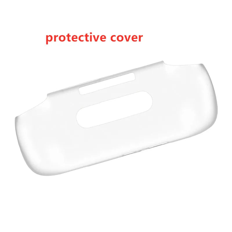 Large Capacity Storage Box Clear Tempered Film for Retroid Pocket 5 Gaming Console Pouch Carrying Bag Shockproof Protective Case