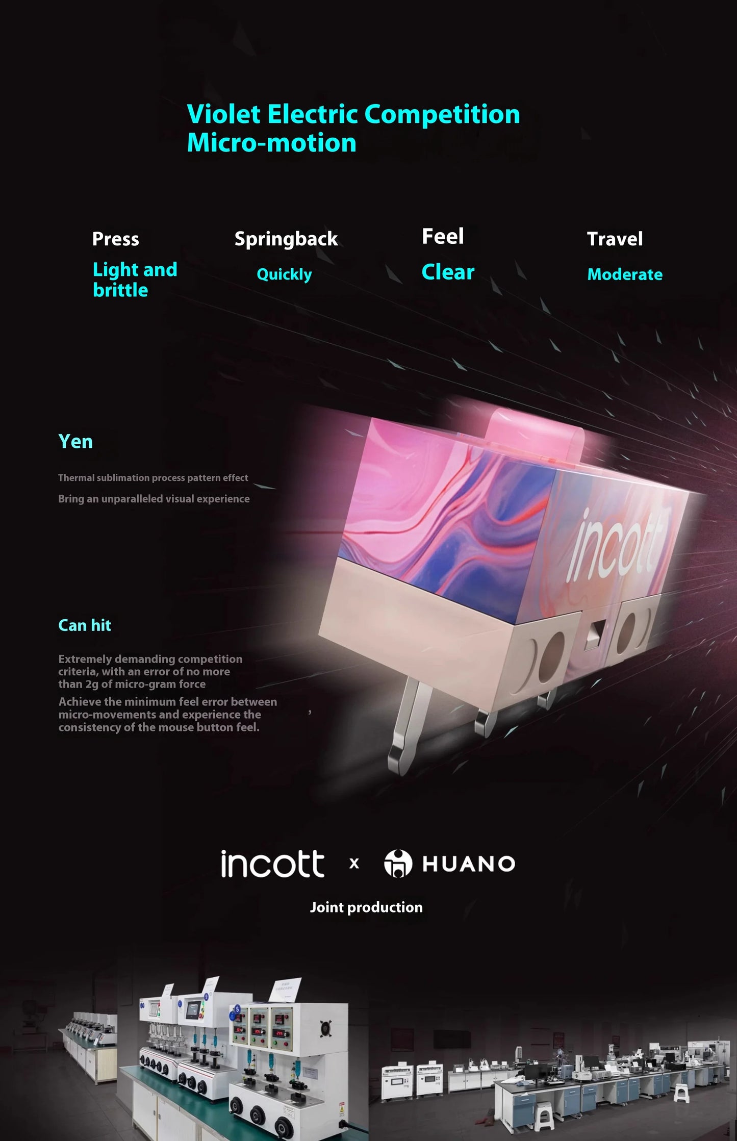 Incott G23 V2 Gaming Mouse 47g Lightweight PAW3395 Wireless 3-mode 8000Hz Polling Rate Ultra Low Latency E-sports Custom Mice