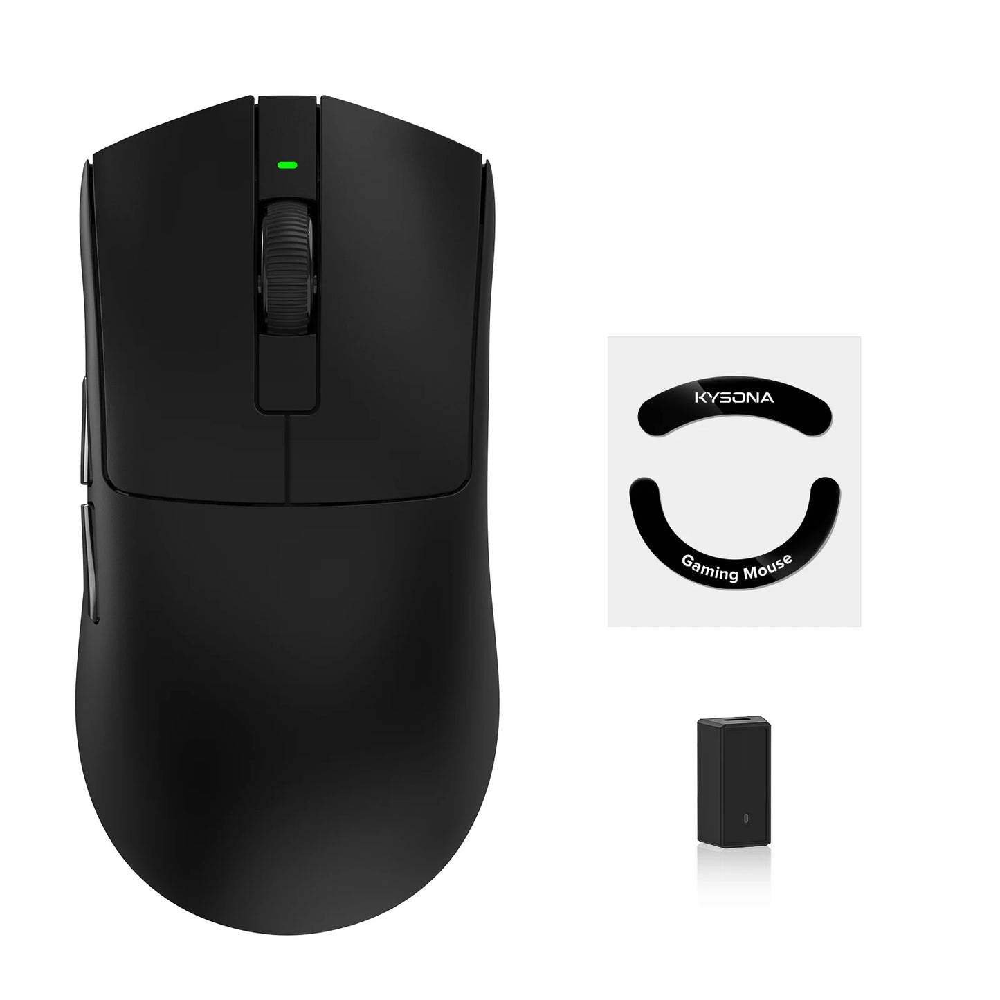 KYSONA Jupiter Wireless Gaming Mouse Bluetooth Mice PAW3950 Sensor 30000DPI 8khz Lightweight 46g For Big Hands PC Laptop Gamer