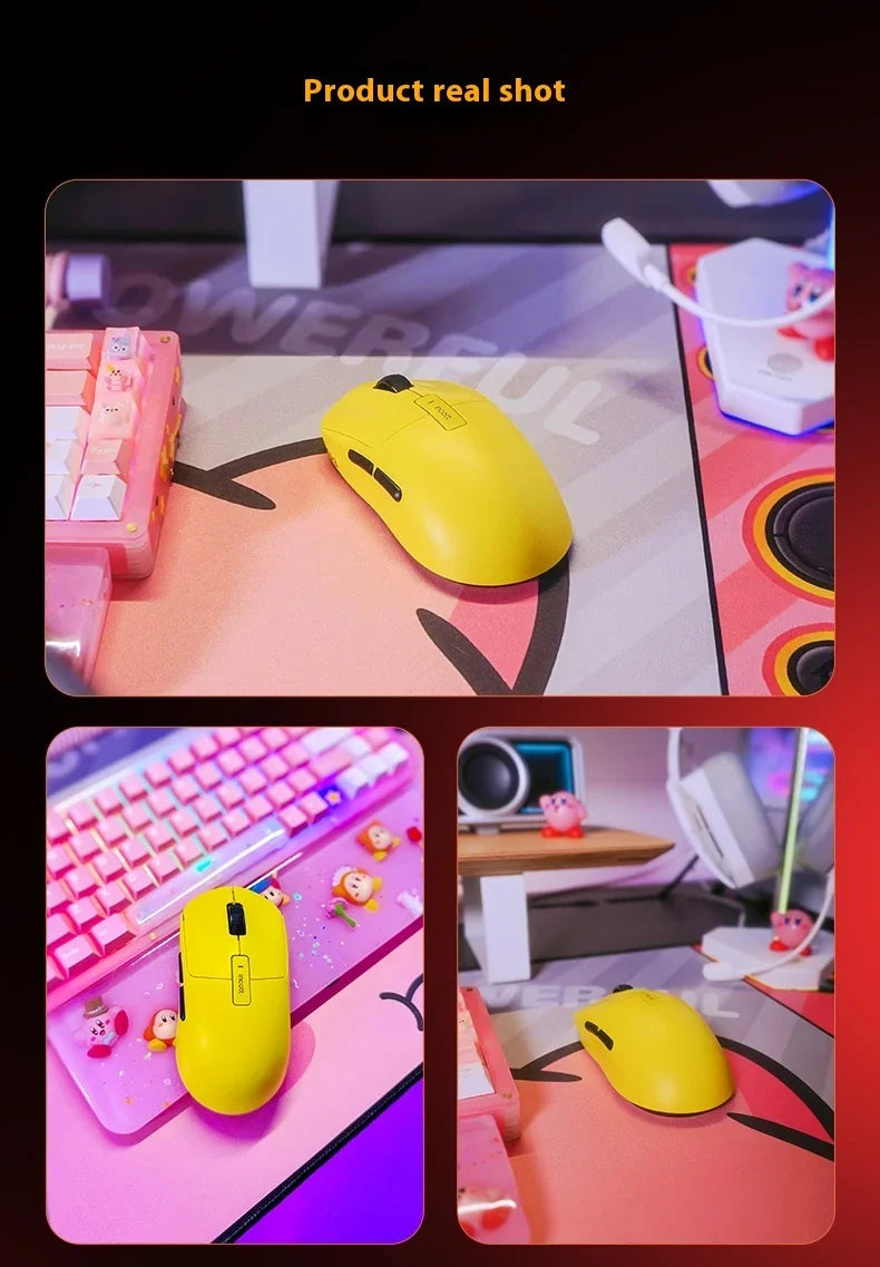 Incott G23 Pro Paw3950 Sensor Hot Swap Fast Charge Wireless Mouse 8k Dual Mode Gaming Mouse Ergonomics Pc Gamer Accessories Gift