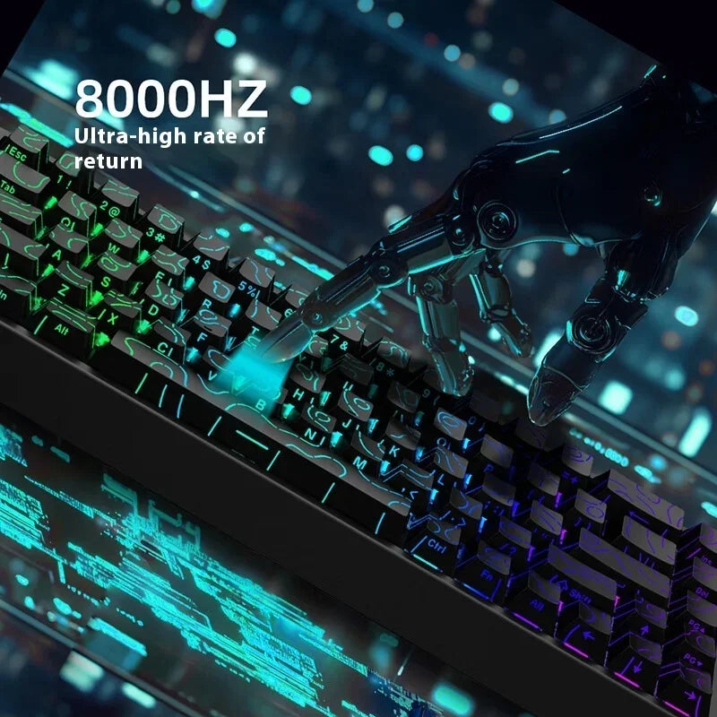 IROK Carotmas Mercury68 Magnetic Switch Gaming Keyboards RT0.004mm 68keys 8K Low Delay Custom Wired Mechanical Keyboard PC Gifts