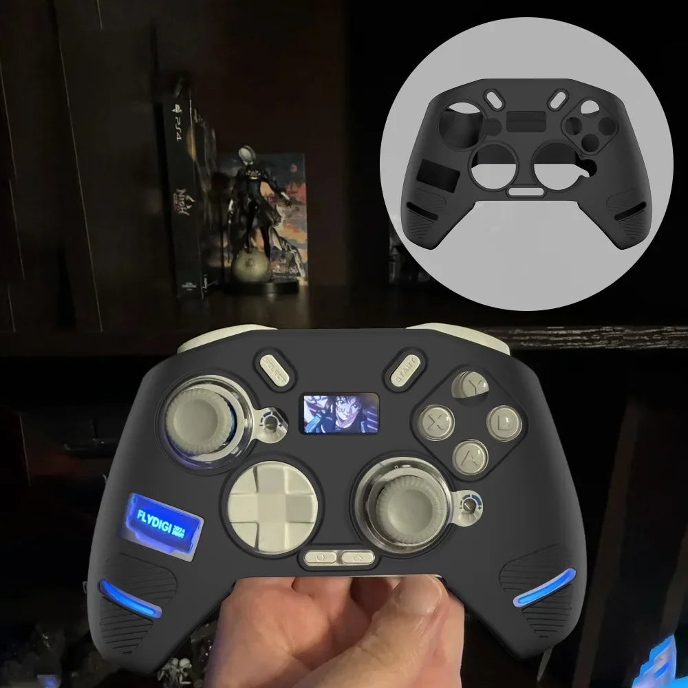 Silicone Case For FLYDIGI Vader 4 Pro / Flydigi APEX 4 Gaming Controller Protective Cover Anti Drop Dustproof Soft Skin Case