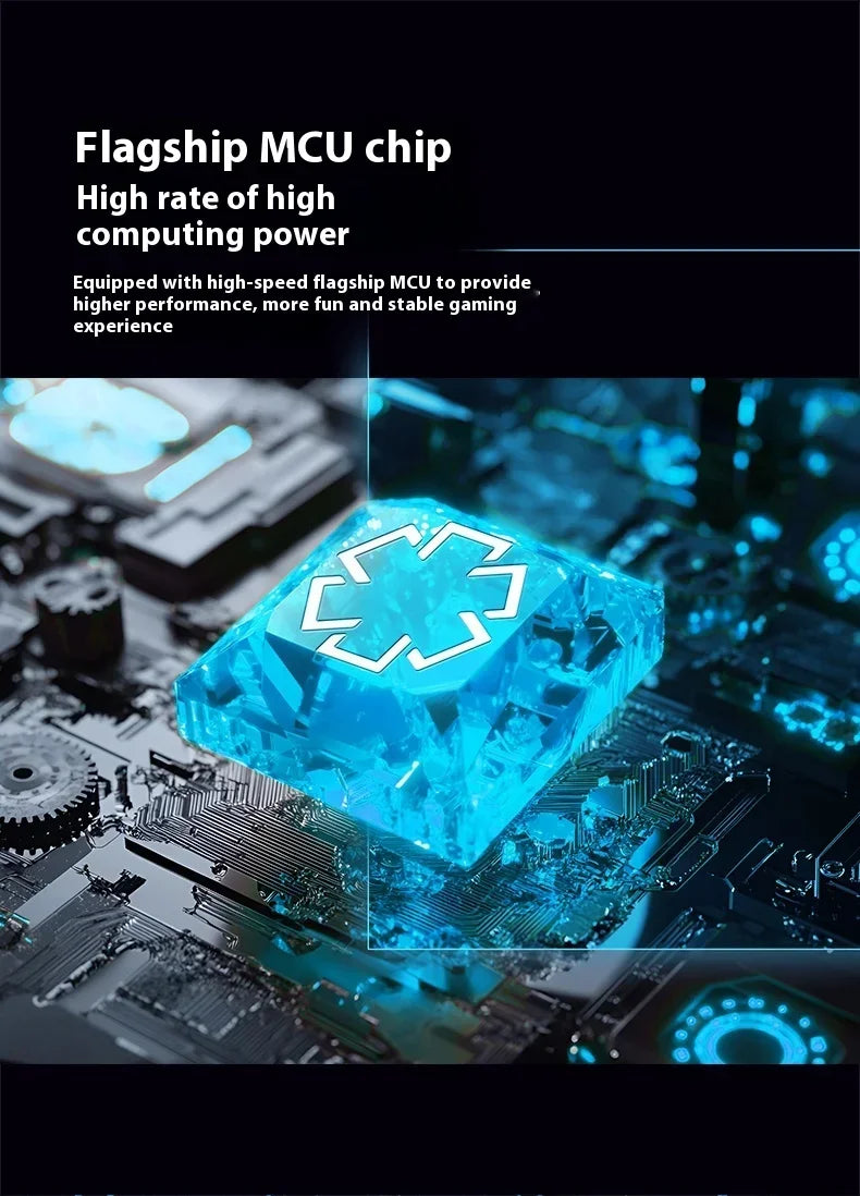 IROK Carotmas Mercury68 Magnetic Switch Gaming Keyboards RT0.004mm 68keys 8K Low Delay Custom Wired Mechanical Keyboard PC Gifts