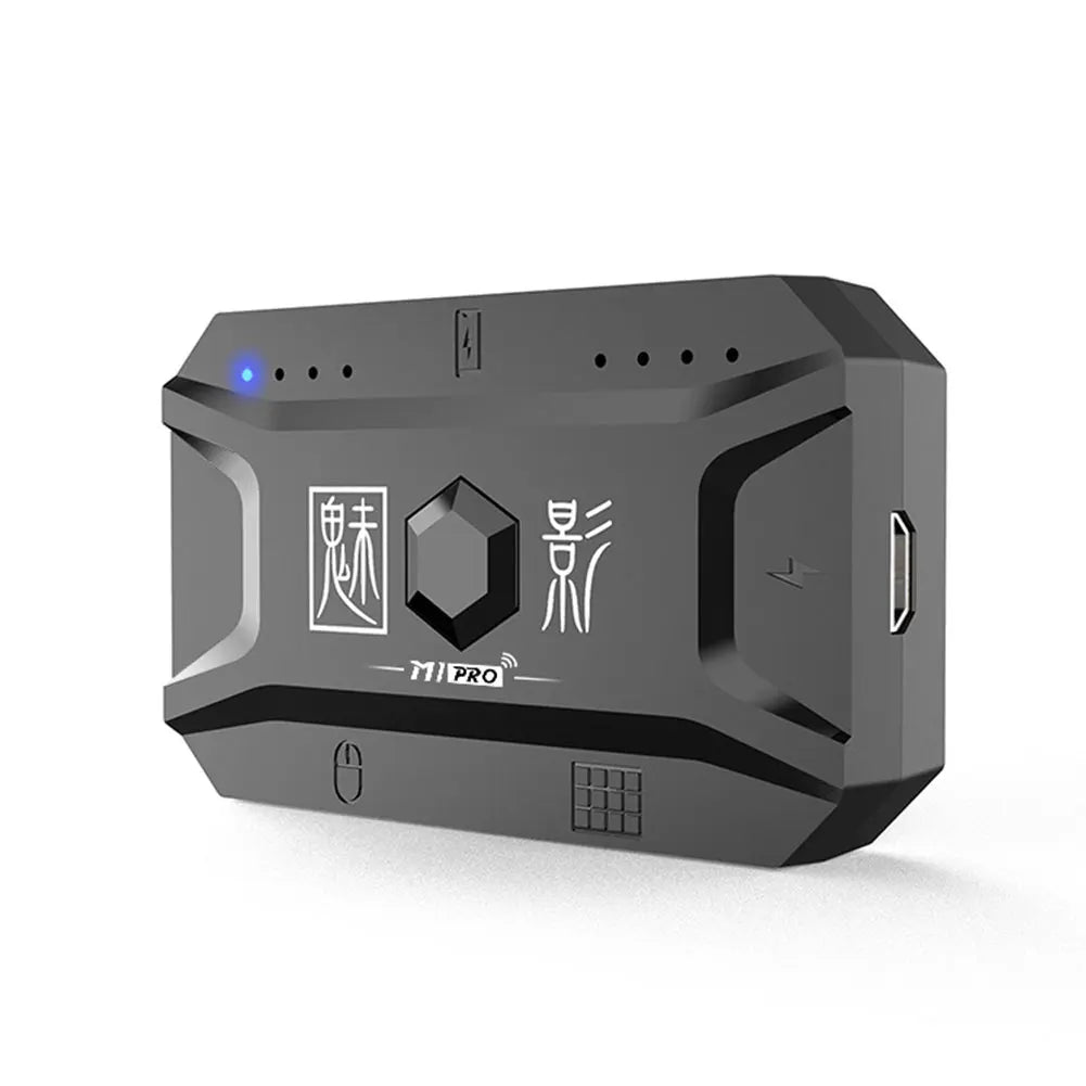 M1 Pro Keyboard Mouse Converter Portable Mobile Game Keyboard and Mouse Adapter BT5.0 Support for Tablet/Laptop/Mobile