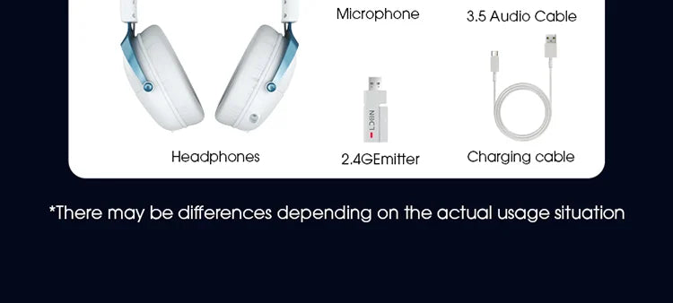 LDON F04 Pro Wireless Bluetooth Headphones Music Gaming Earphones Bluetooth Wireless Noise Cancelling Mic headset