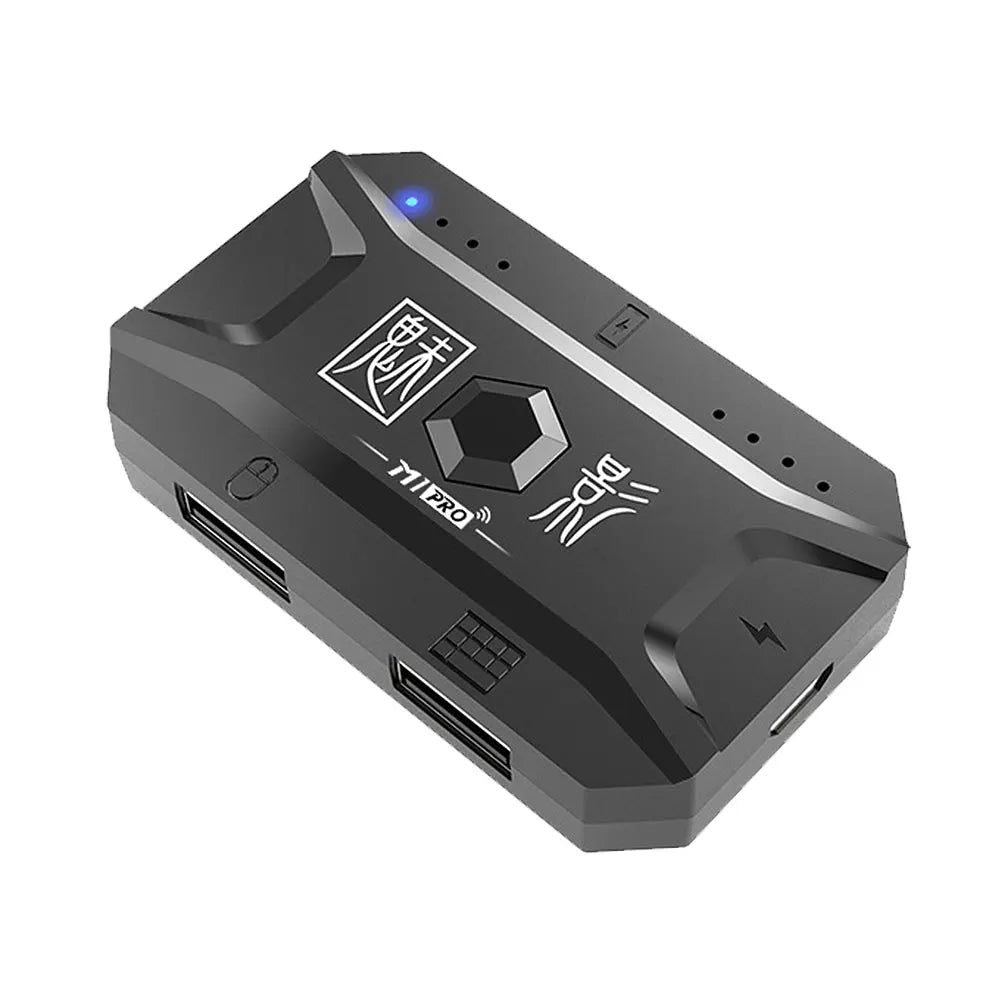 M1 Pro Keyboard Mouse Converter Portable Mobile Game Keyboard and Mouse Adapter BT5.0 Support for Tablet/Laptop/Mobile