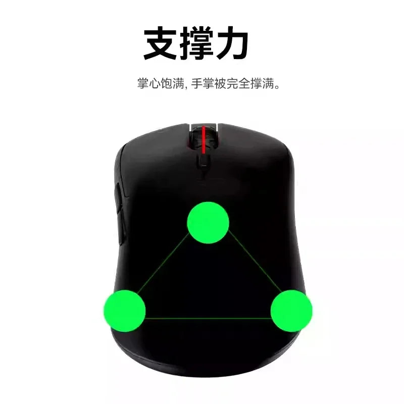 Incott Ghero Pro Gaming Mouse G24/G23 Wireless Mouse 3 mode 2.4G Bluetooth Lightweight PAW3395 Mice customize G24 pro Mouse Gift
