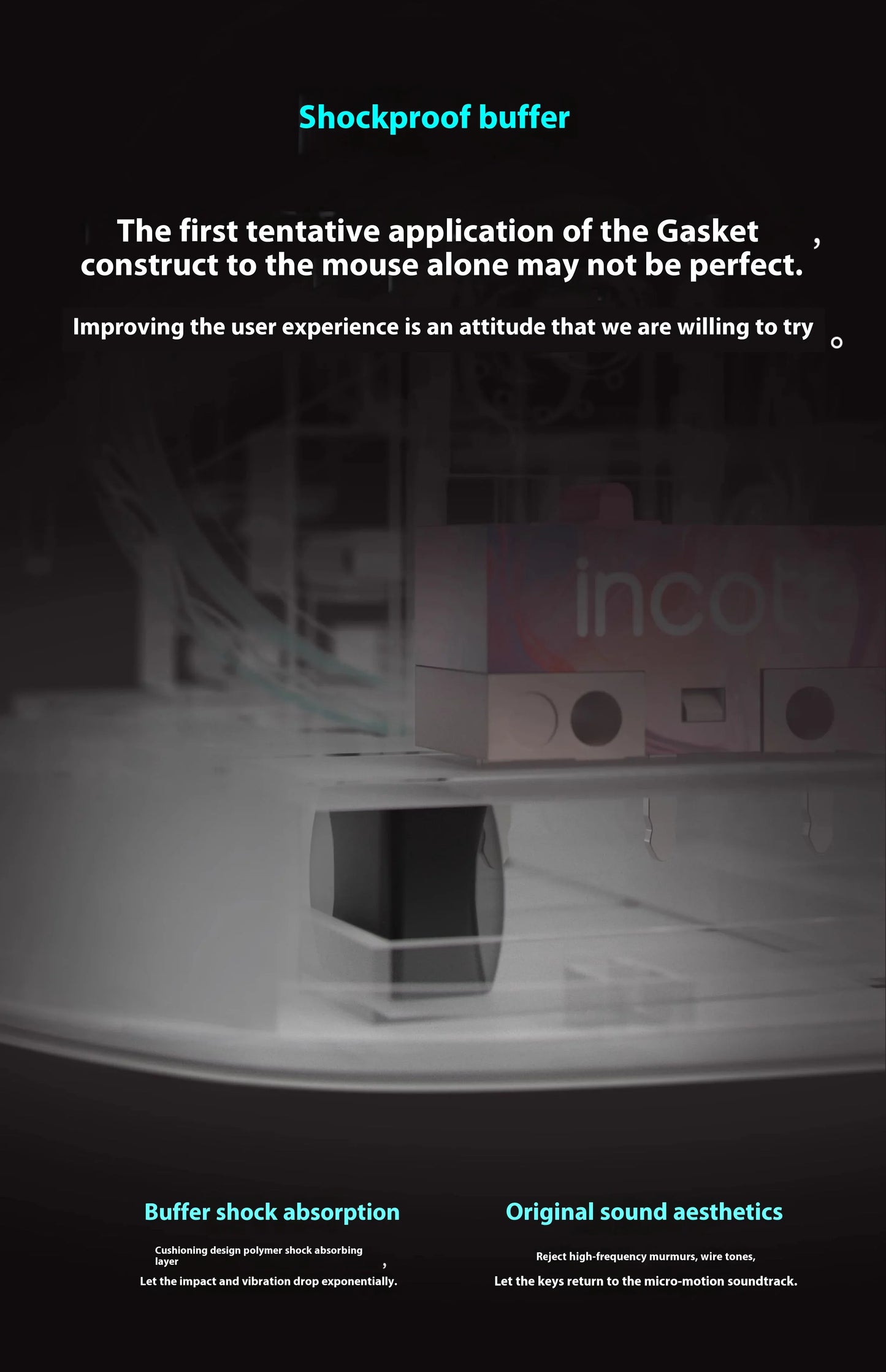Incott G23 V2 Gaming Mouse 47g Lightweight PAW3395 Wireless 3-mode 8000Hz Polling Rate Ultra Low Latency E-sports Custom Mice