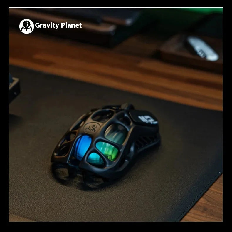 Gravastar M1 Gamer Mouse Magnesium Alloy Wireless Bluetooth Mouse Gravastar M2 With 4K receiver RGB Low Latency Gaming Mice