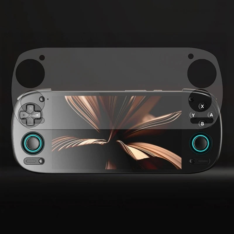 Large Capacity Storage Box Clear Tempered Film for Retroid Pocket 5 Gaming Console Pouch Carrying Bag Shockproof Protective Case