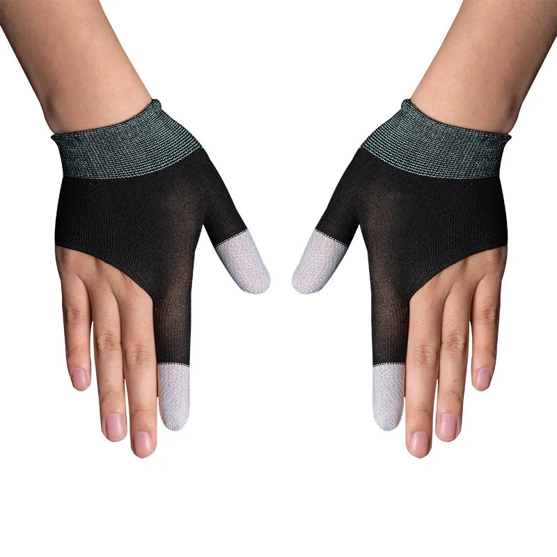 Gaming Glove Nylon Sensitive Anti-slip Gamer Finger Cover For Mobile Games PUBG Touch Screen Game Accessories