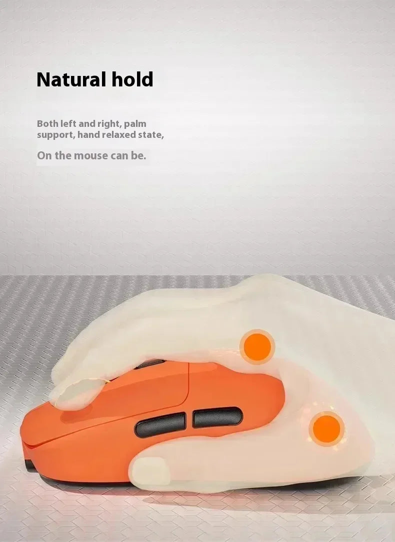 Incott Ghero Pro Gaming Mouse G24/G23 Wireless Mouse 3 mode 2.4G Bluetooth Lightweight PAW3395 Mice customize G24 pro Mouse Gift