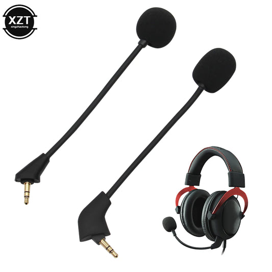 3.5mm Headphone Microphone for Kingston HYPERX Cloud Alpha Revolver S Cloud 2 II Core Accessories gaming Headsets mic microphone