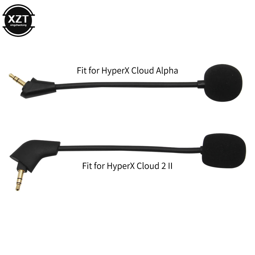 3.5mm Headphone Microphone for Kingston HYPERX Cloud Alpha Revolver S Cloud 2 II Core Accessories gaming Headsets mic microphone