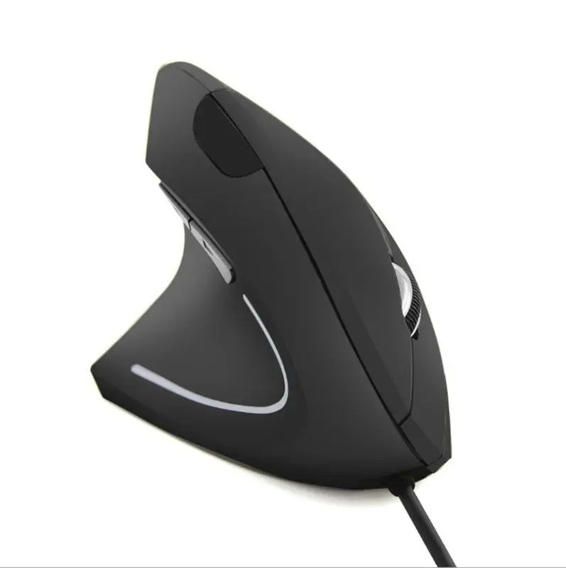 1Pc Wired Right Left Hand Vertical Mouse Ergonomic Gaming Mouse 800 1200 1600 DPI USB Optical Wrist Healthy Mice For PC Computer