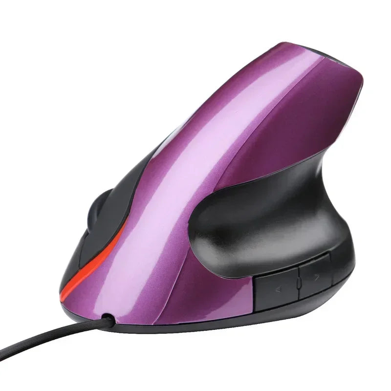 1600DPI USB Vertical Wired Mouse Ergonomic Design Wrist Rest Gaming Mice for PC Laptop Mouse Mouse for Laptop Mouse for Computer