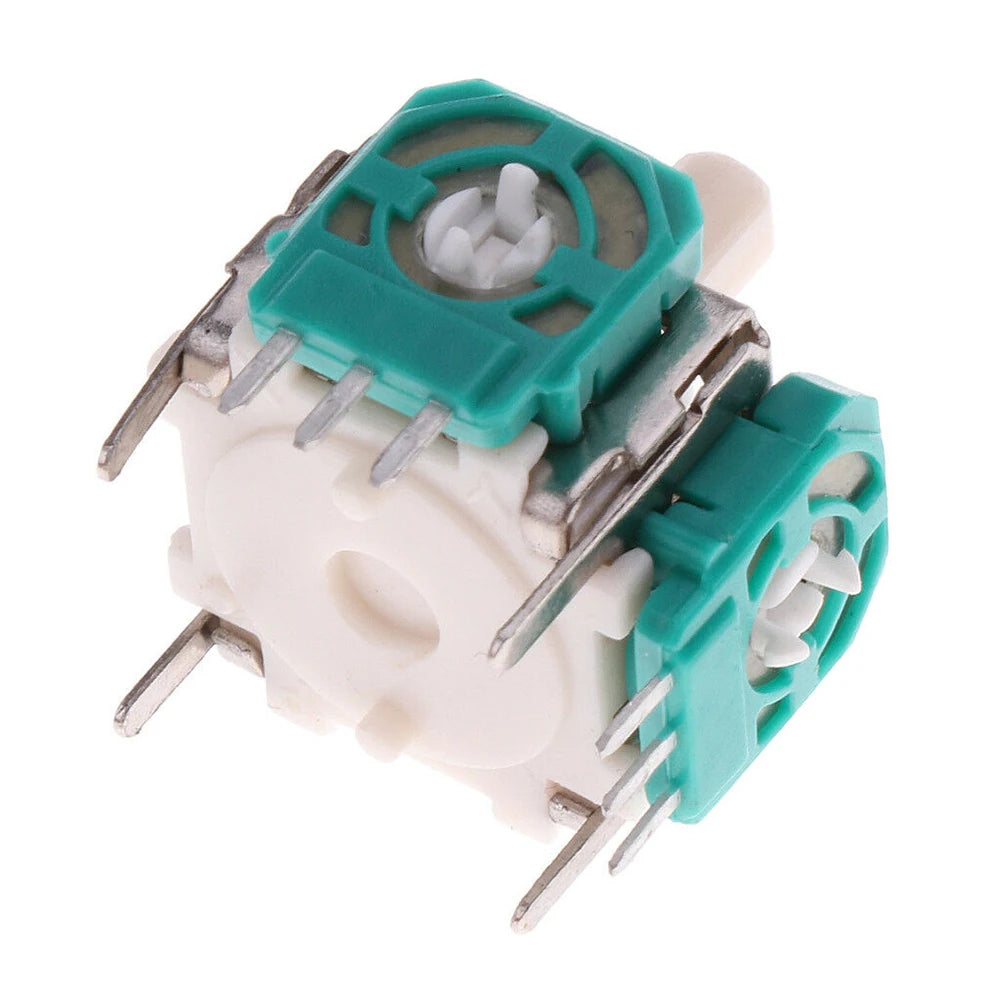2pcs 3D Analog Rocker Joystick Axis Sensor Module Potentiometers Thumb Stick Replacement Parts for Nintend NGC Gamecube
