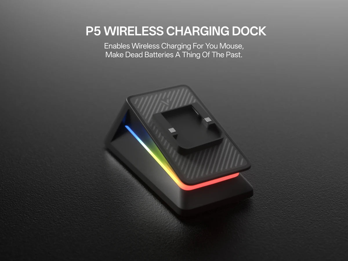 Rapoo VT7 VT7MAX Wireless Gaming Mouse True 8K Wireless Polling Rate 53g Lightweight 100-Million Mechanical Switch Macro Enabled