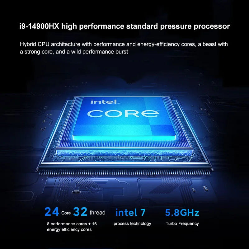 2024 Xiaomi Redmi G Pro Gaming Laptop 16 Inch 2.5K 240Hz E-Sports Screen Netbook i9-14900HX 16GB 1TB RTX4060 Gaming Notebook PC