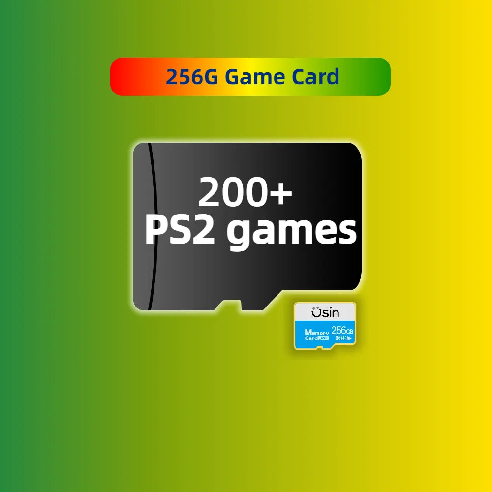 Game Card For Anbernic RG406H RG556 RGCUBE Retro Games PS2 PSP PS1 Android portable Handheld Gaming TF SD Memory H-Speed 256G