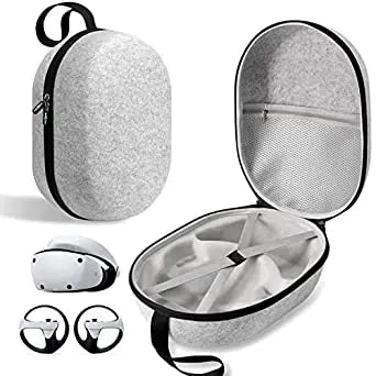 Carrying Case Compatible with Playstation VR2 Gaming Headset and Touch Controllers Accessories Suitable for Travel and Storage