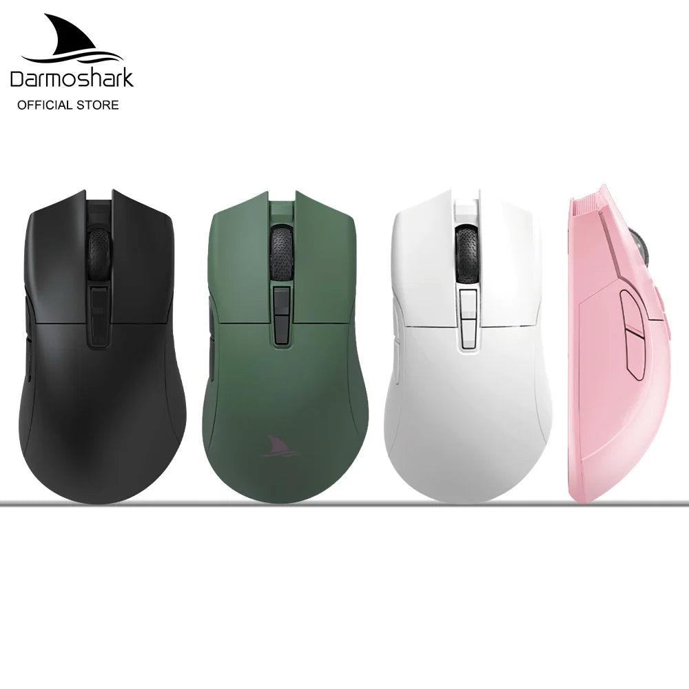 Darmoshark N3 Gaming Mouse Wireless Bluetooth Tir -Mode Telink 8273 PAW3395 Sensor 26000DPI Macro Game Mouse TTC For PC Laptop
