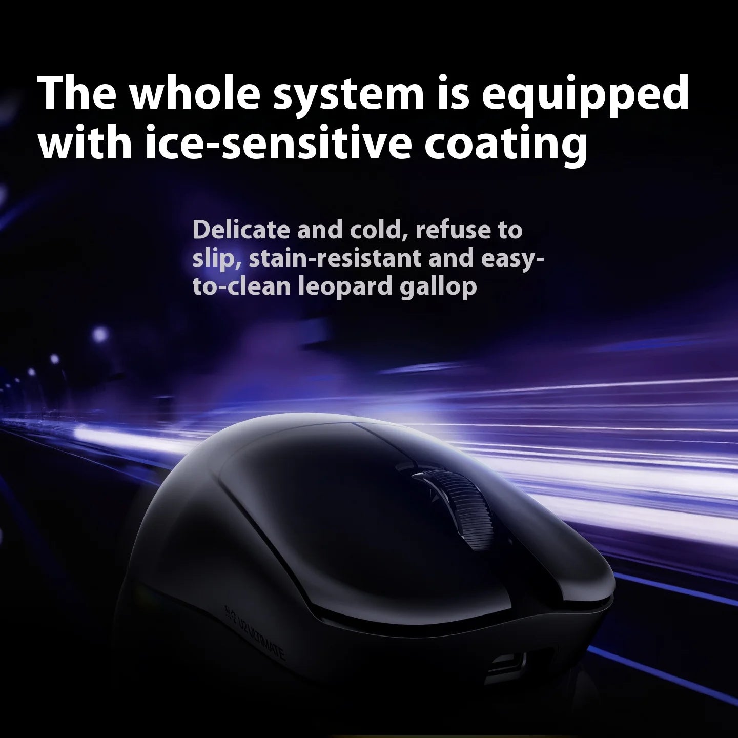 ATK U2 Mouse Tri Mode Wireless Mouse Paw3950 8000Hz Low Delay Lightweight Paw3395 Gaming Mice PC Accessories For FPS Gamer
