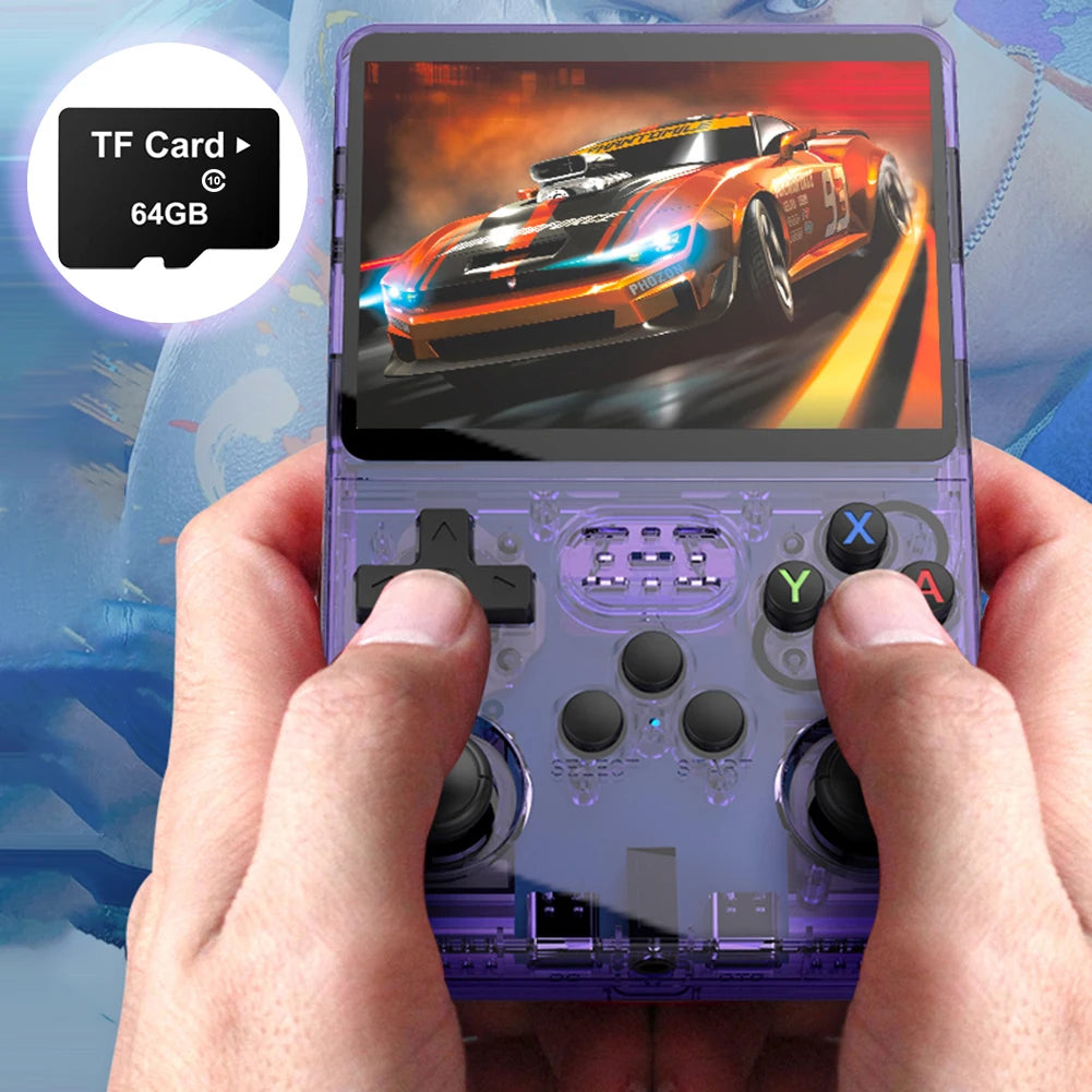 64G Memory Card Built-in 15000+ Game Gaming Memory Card Video Game Memory Card for R36S Handheld Game Console