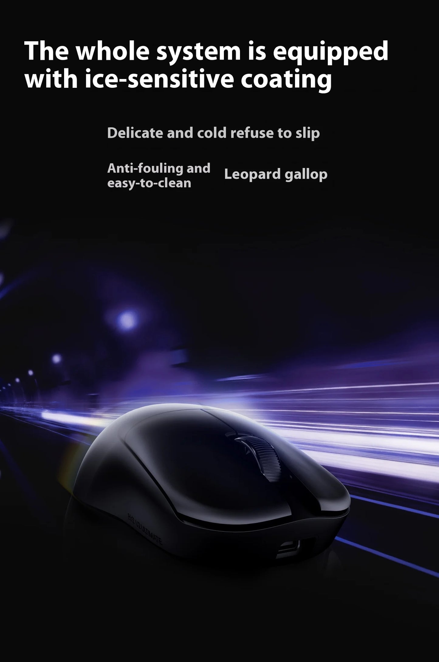ATK U2 Mouse Tri Mode Wireless Mouse Paw3950 8000Hz Low Delay Lightweight Paw3395 Gaming Mice PC Accessories For FPS Gamer