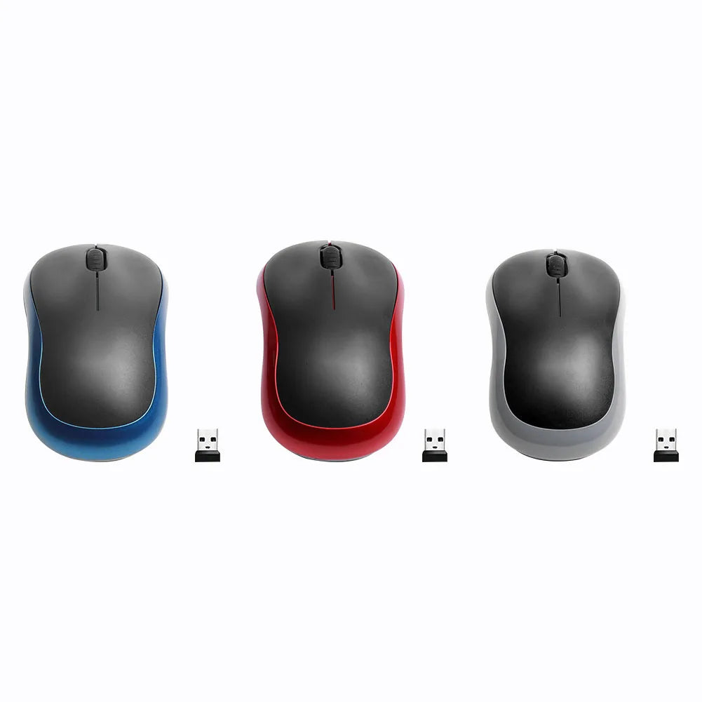 1PCS M185 2.4G USB Wireless Mouse 1000 DPI Optical Computer PC Gaming Mice