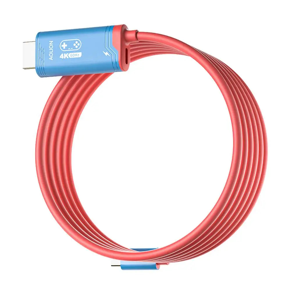 4K60HZ HDMI Cable For Nintendo Switch2 2m Length High-Definition Host Screen Projection Cable Gaming Device Accessory