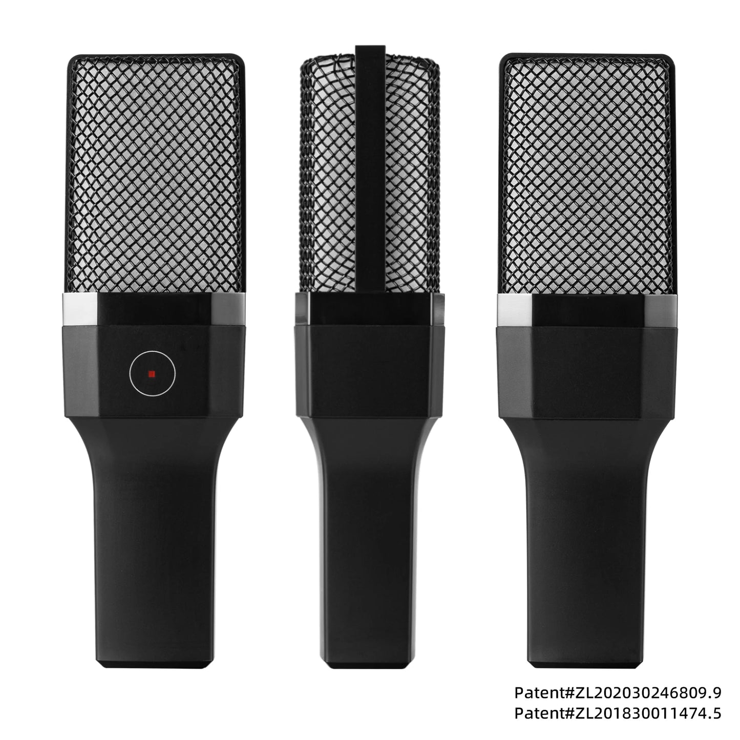 Condenser Professional Microphone Mic For PC Laptop Computer Gaming USB Wired Streaming Podcast Studio Mike Kit Gamer Accessory