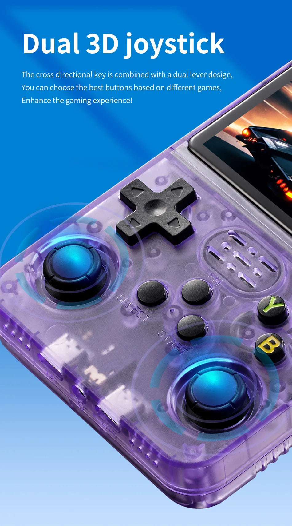R36S Retro Handheld Console 3.5" IPS 640x480 Double Lever R/L Keys Open Source TF Arkos HD Gaming Classic Game Lovers' Pick