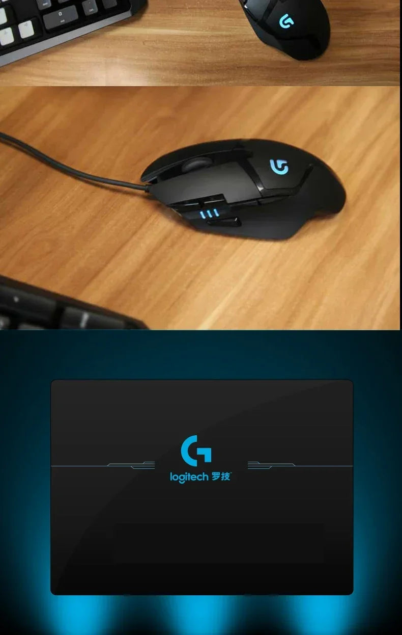 Logitech G402 Wired E-sports Mouse Professional New Lightweight Gaming Computer Peripherals Csgo Redragon Logitech Mouse Gamer