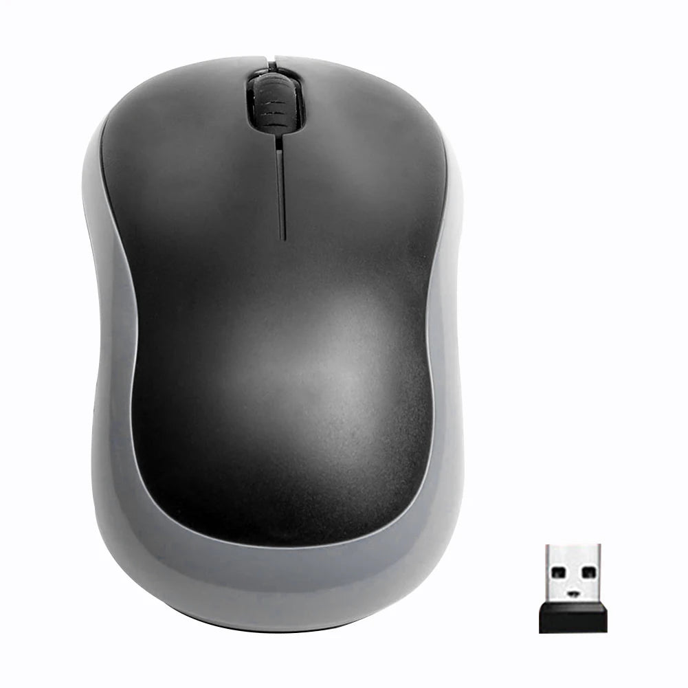 1PCS M185 2.4G USB Wireless Mouse 1000 DPI Optical Computer PC Gaming Mice