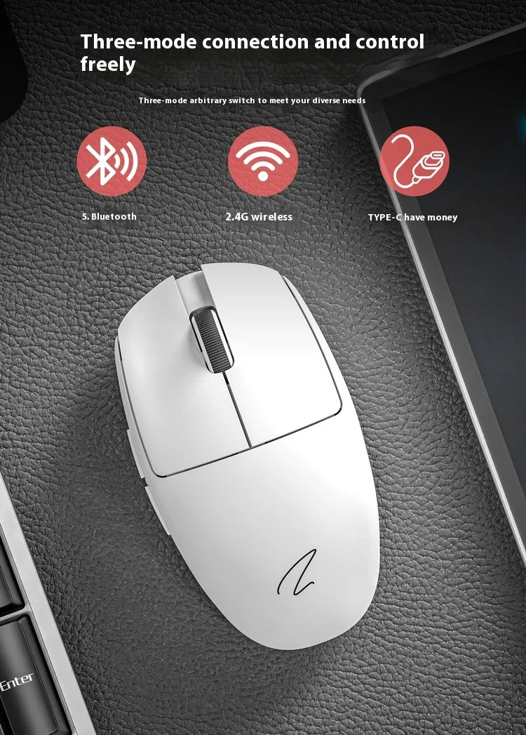 Zaopin ZPW Z1 pro Esports Gaming Mouse Lightweight 2.4g Wireless Three-Mode Paw3395/3950 Low Latency Computer Peripheral Gift