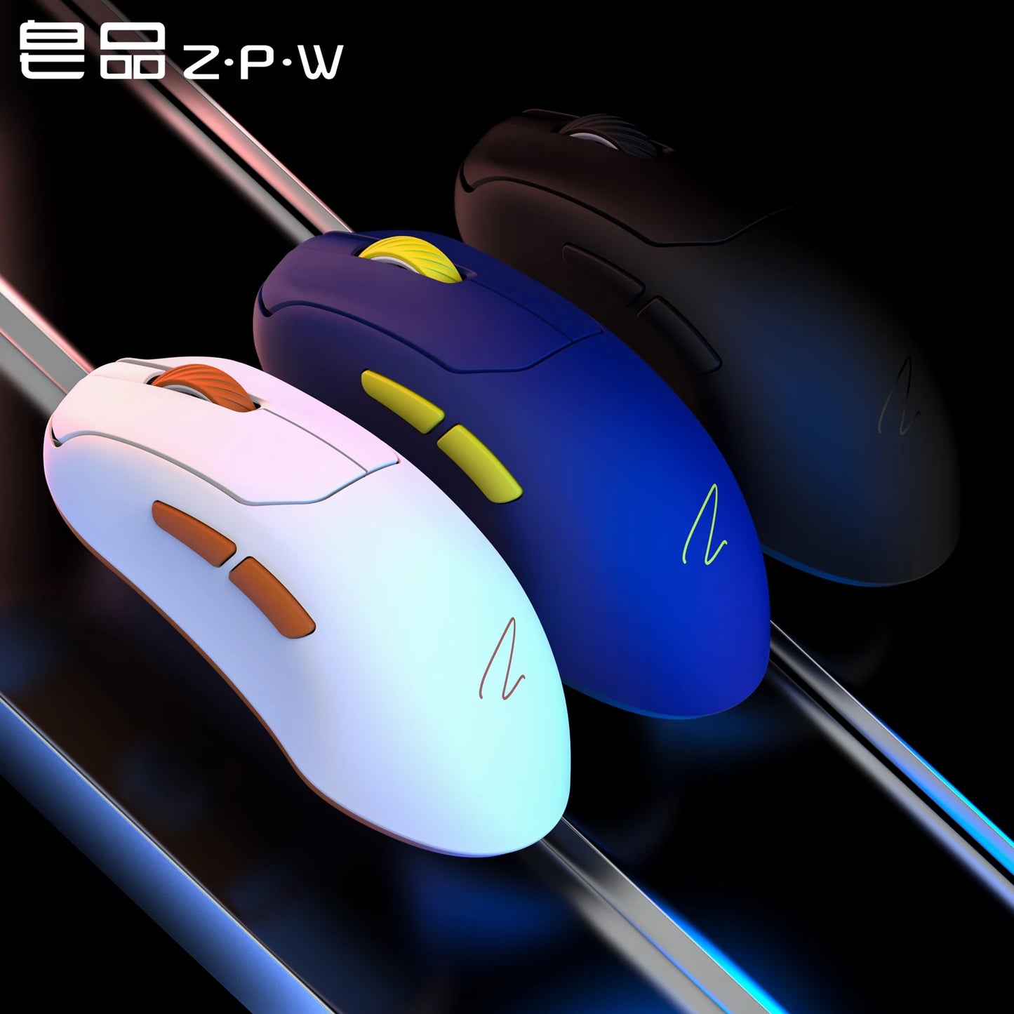 ZAOPIN ZPW Max Esports Mouse Wireless Tri-mode Nordic 52840 PAW3395 PAW3950 8K Receiver Lightweight Custom PC Laptop Gaming Mice