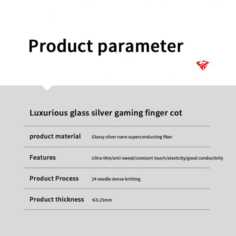Gaming Finger Sleeve for PUBG Fingertip Cover Breathable Thumb Gloves