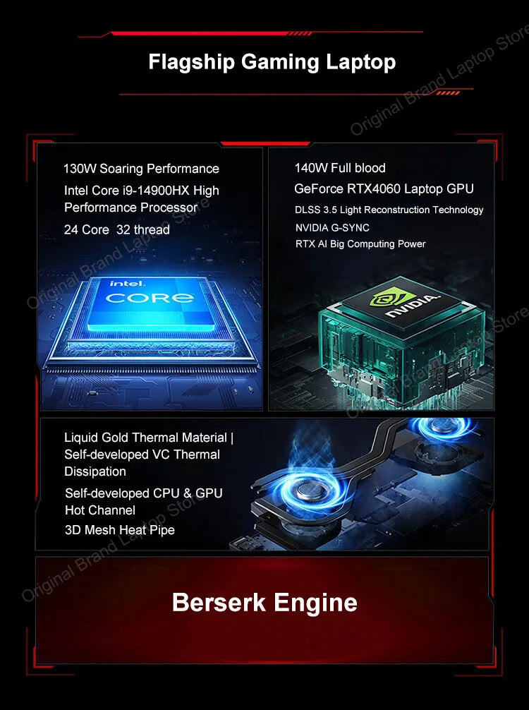 2024 Xiaomi Redmi G Pro Gaming Laptop 16 Inch 2.5K 240Hz E-Sports Screen Netbook i9-14900HX 16GB 1TB RTX4060 Gaming Notebook PC