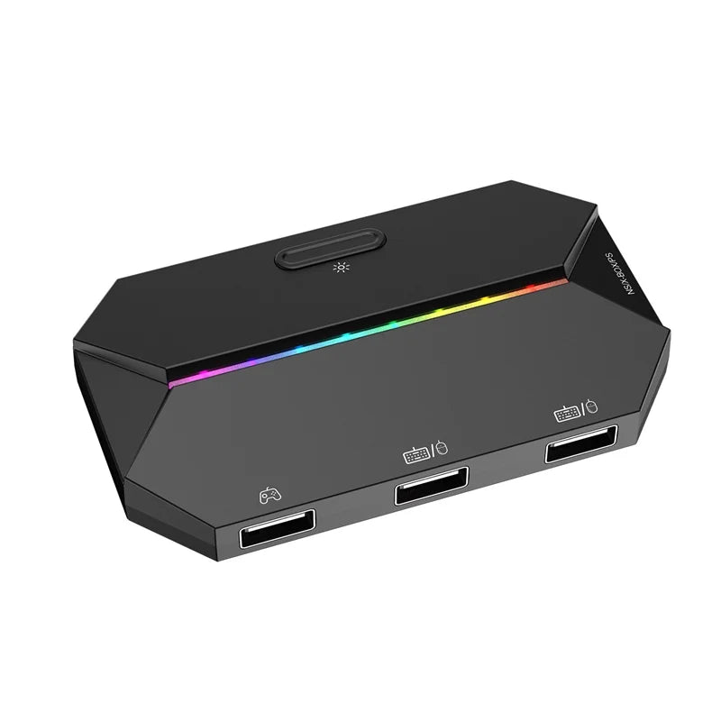 G6L Gaming Keyboard Mouse Converter Portable Wired Mobile Controller Adapter for Nintend Switch Xbox One PS3 PS4 Game Console