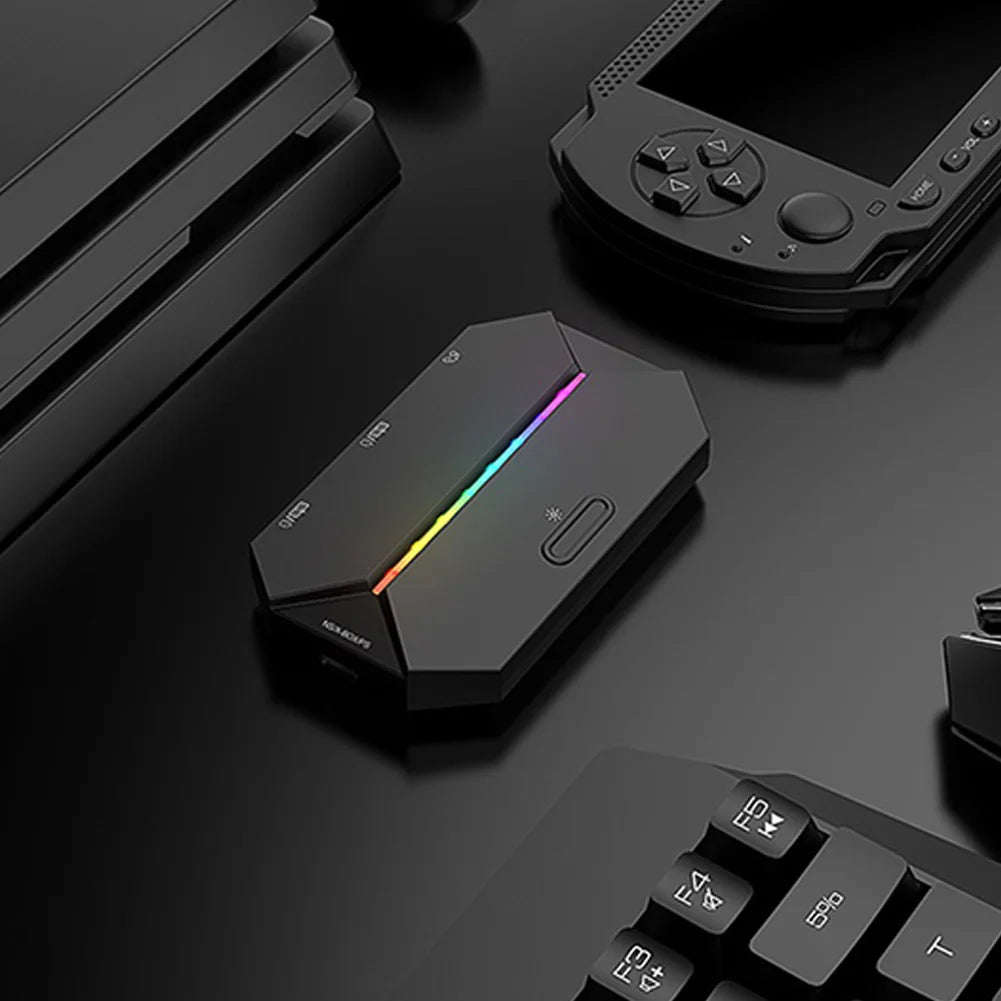 G6L Gaming Keyboard Mouse Converter Portable Wired Mobile Controller Adapter for Nintend Switch Xbox One PS3 PS4 Game Console
