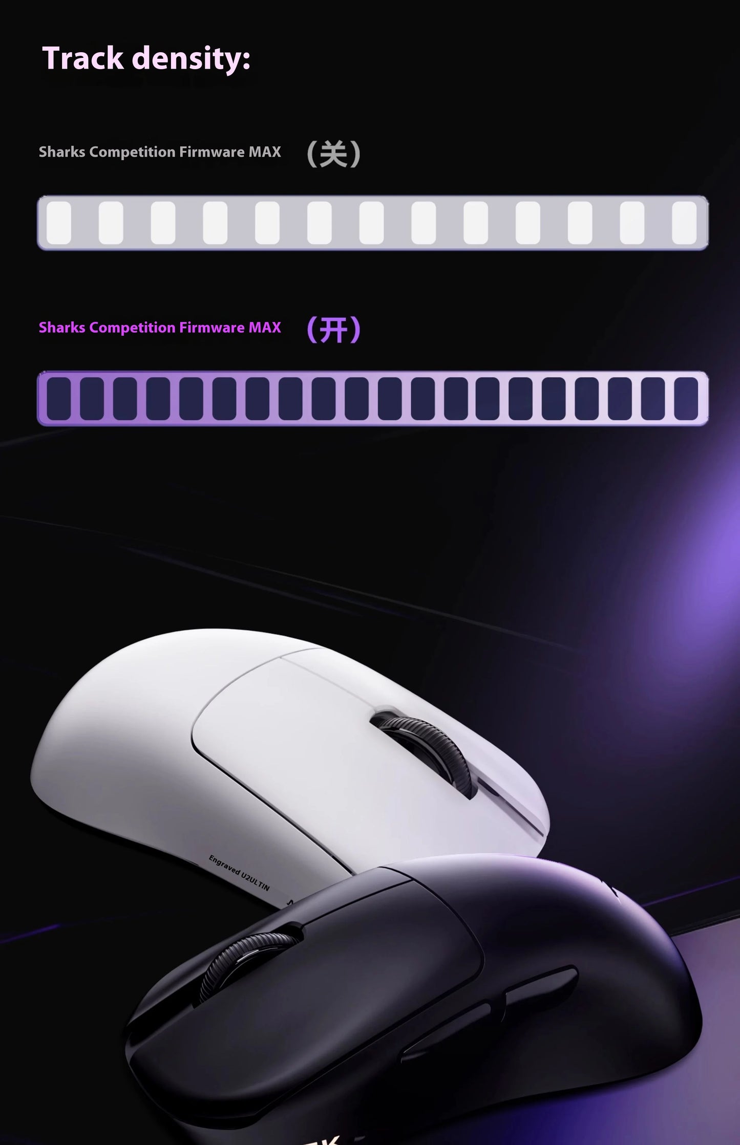 ATK U2 Mouse Tri Mode Wireless Mouse Paw3950 8000Hz Low Delay Lightweight Paw3395 Gaming Mice PC Accessories For FPS Gamer